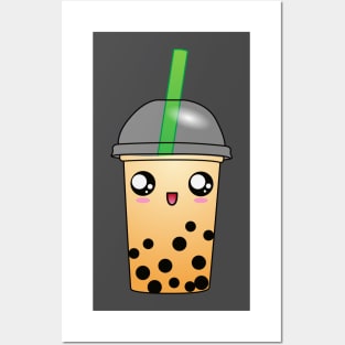 Happy Mango Boba Posters and Art